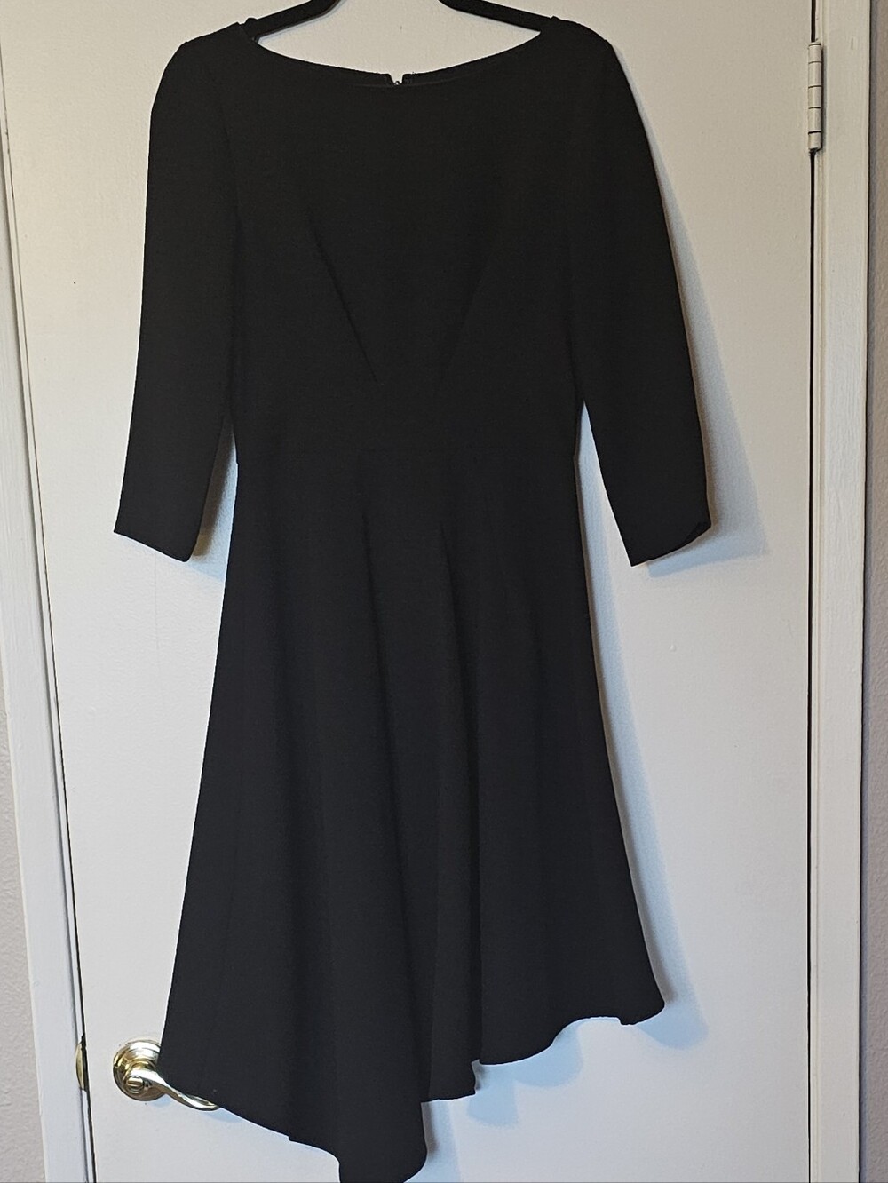 Harper Rose Black Asymmetrical Dress | Size 8